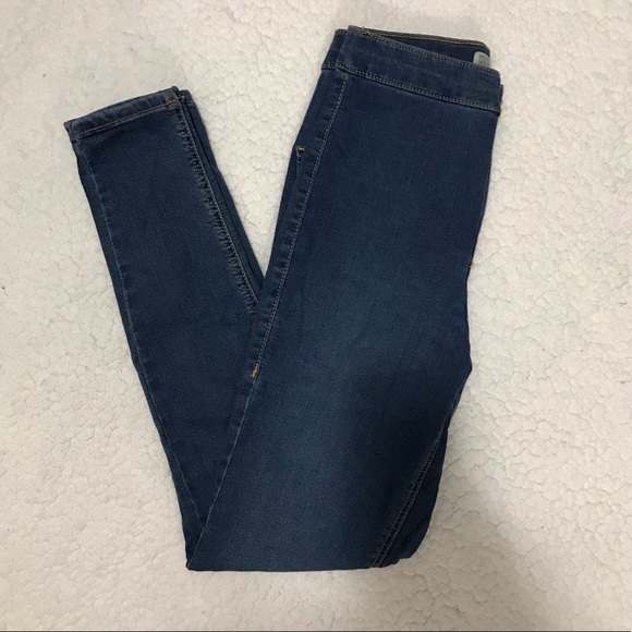 Topshop Joni Jeans - Medium Wash - Picture 1 of 10